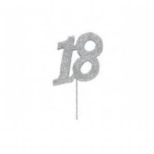 Silver Glitter Picks: Number 18