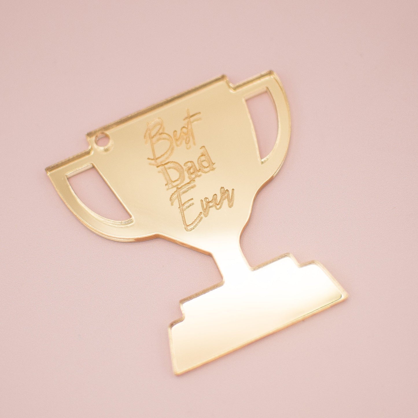 Trophy - Best Dad Ever - Gift tag