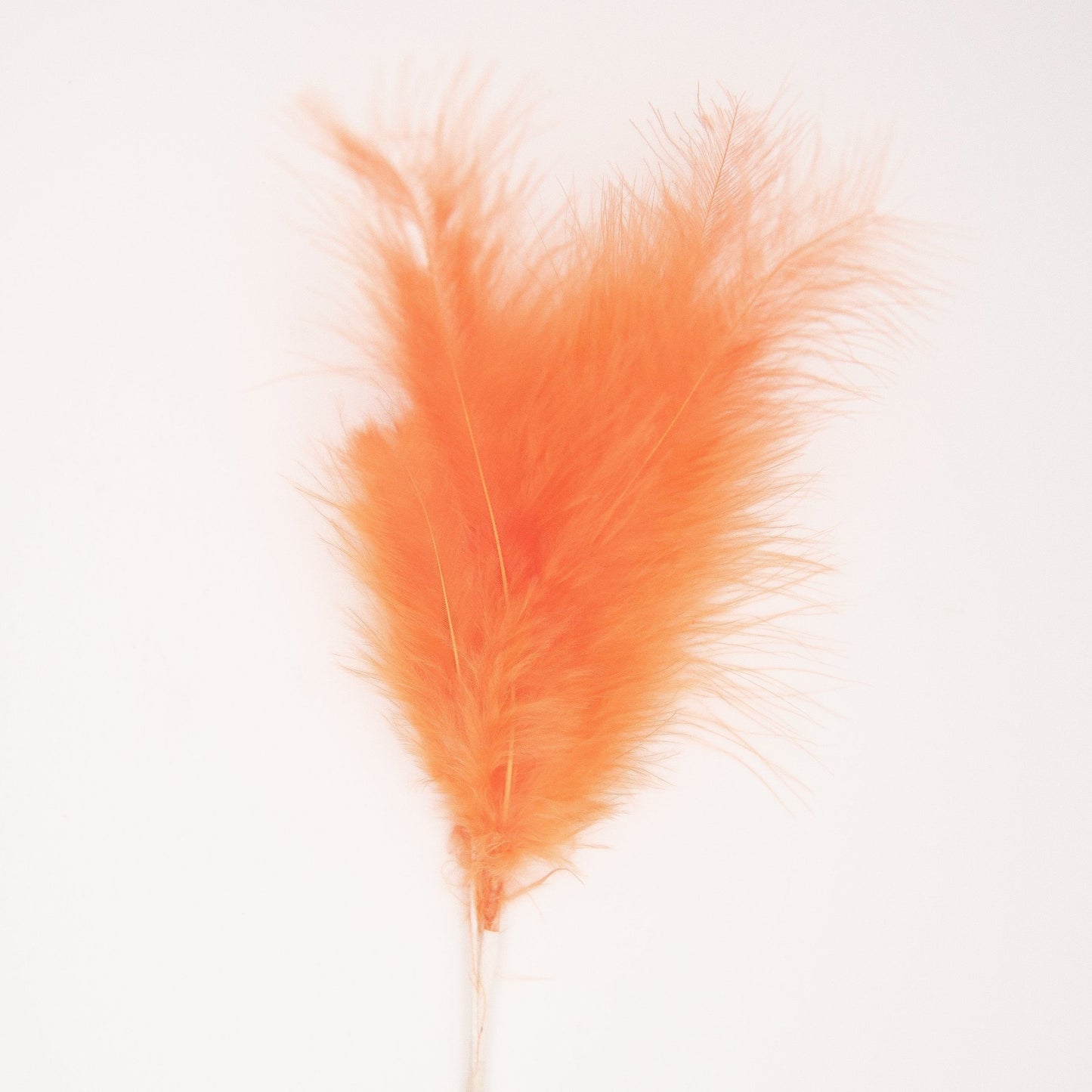 Orange Feather Topper
