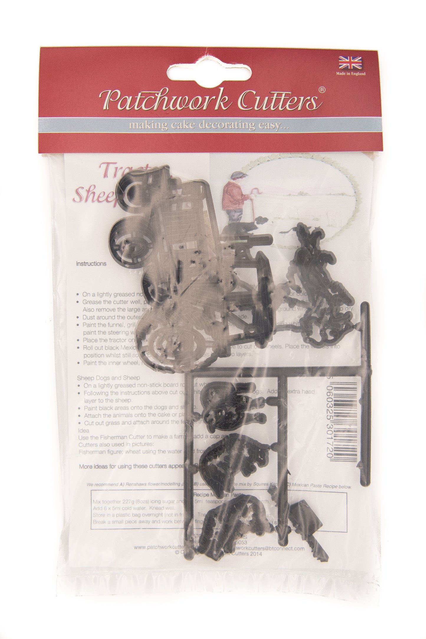 Patchwork Cutters - Tractor, Sheep & Dog