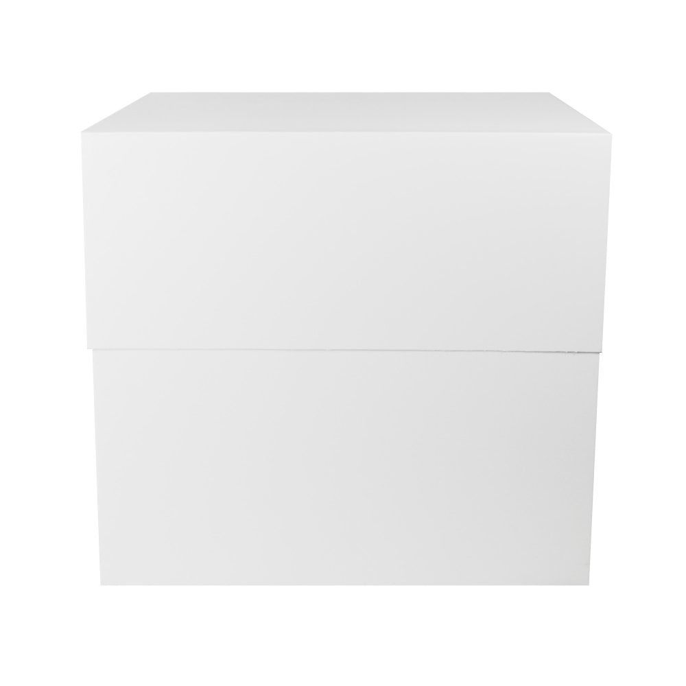 SIMPLY MAKING Extra Deep White Cake Box (4" Deep Lid)
