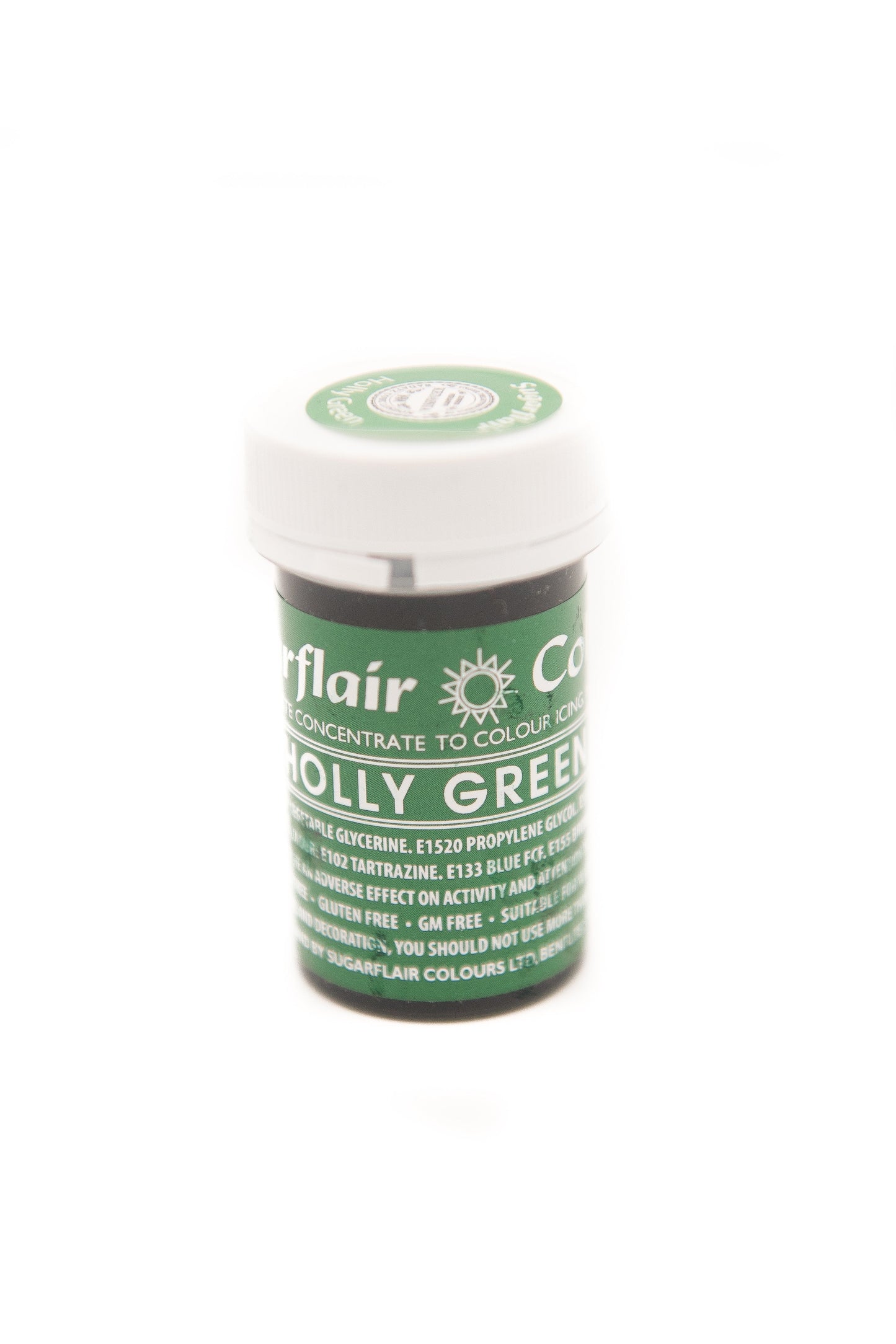Sugarflair Holly Green Spectral Paste