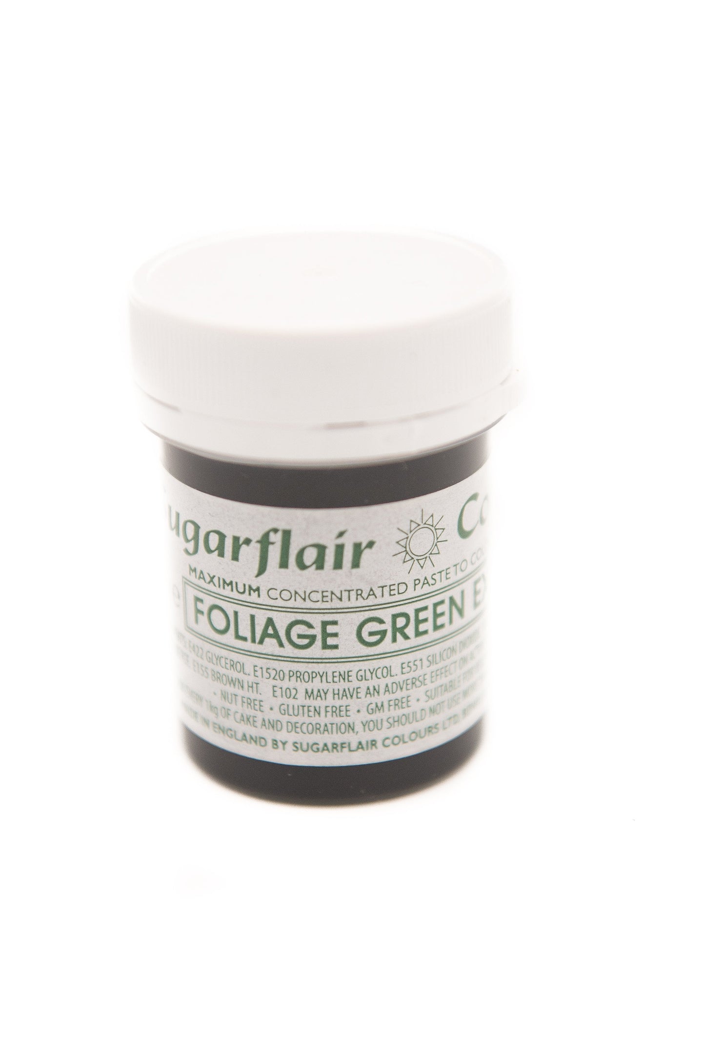 Sugarflair Foliage Green Extra Paste Colour