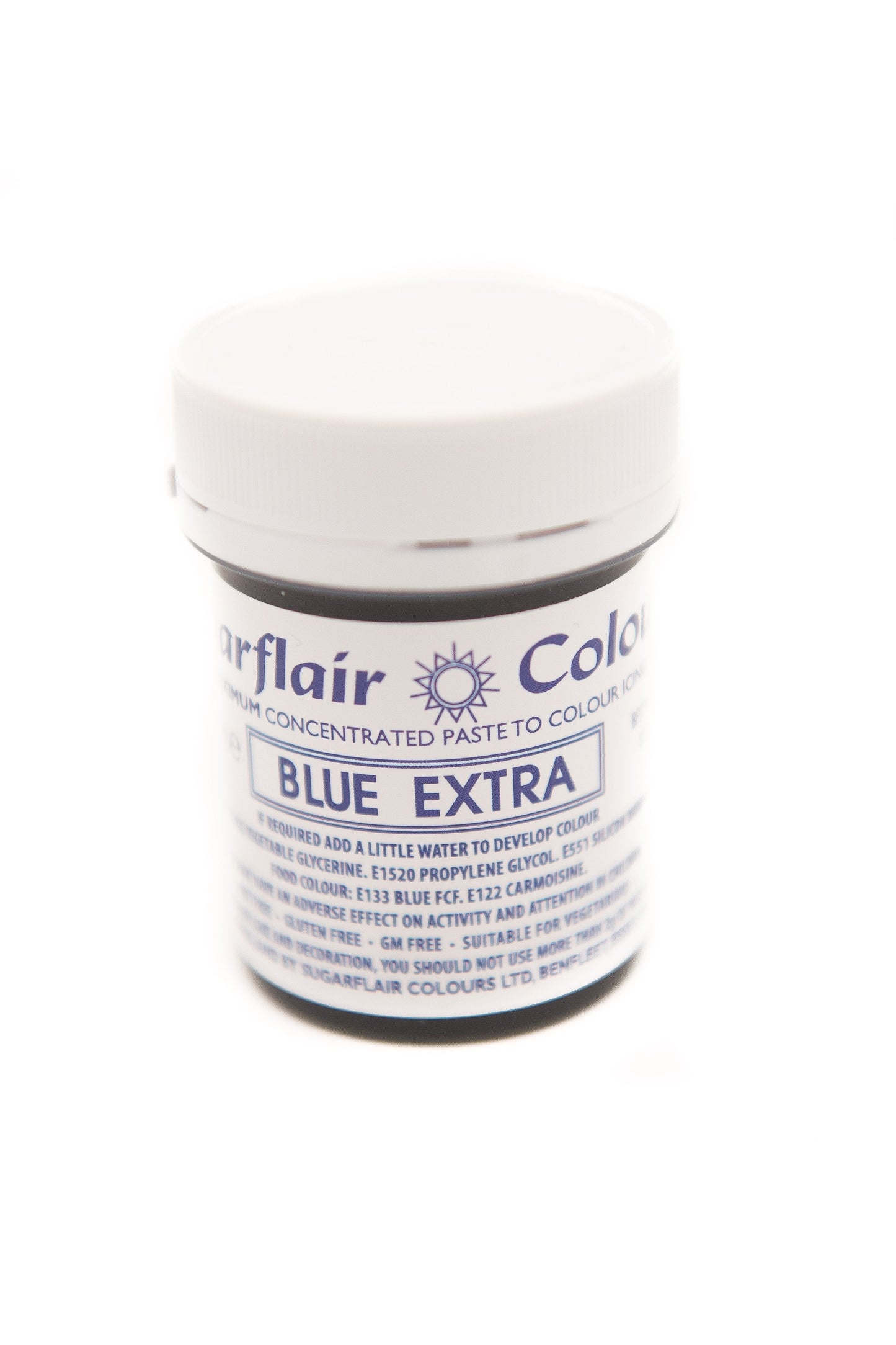 Sugarflair Blue Extra Paste Colour