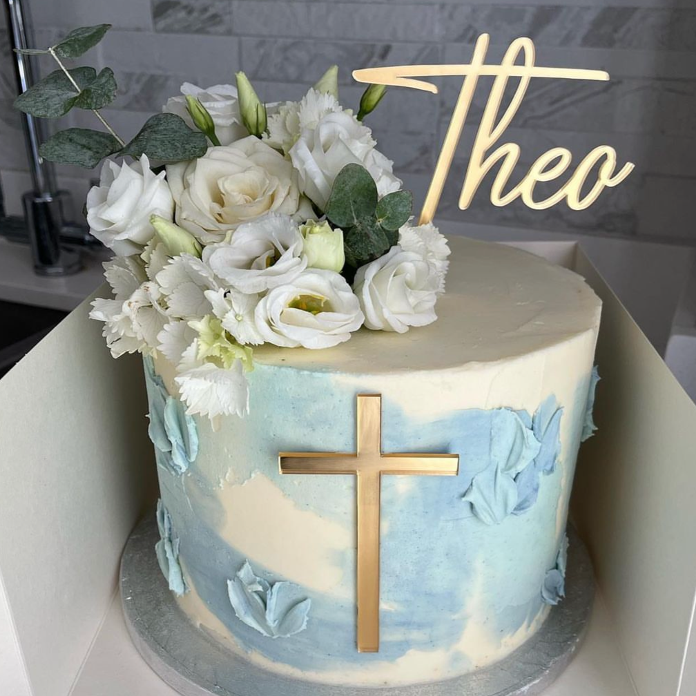 Single Layered - Personalised Name Topper