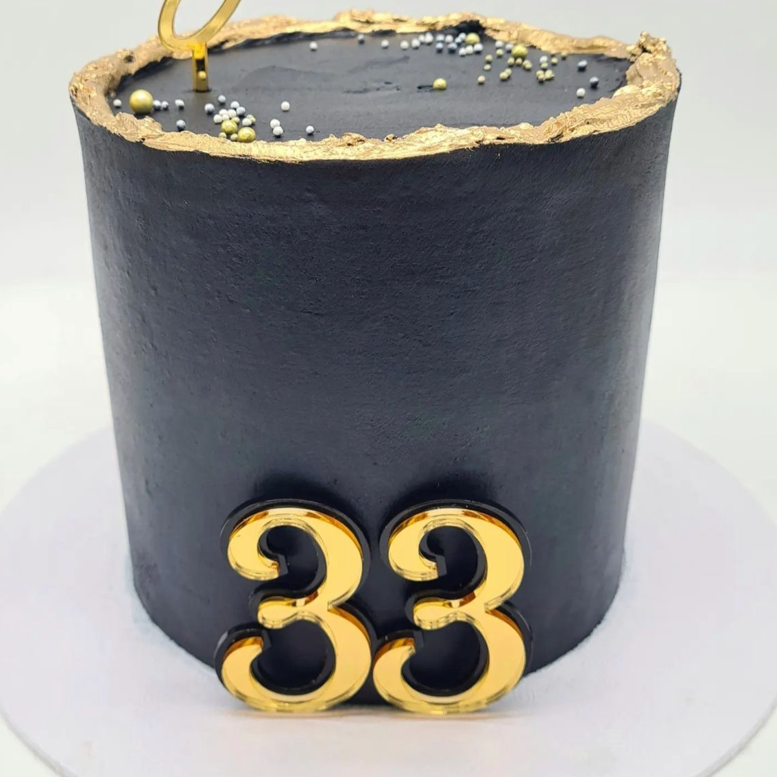 Double Layer Age Cake Charm