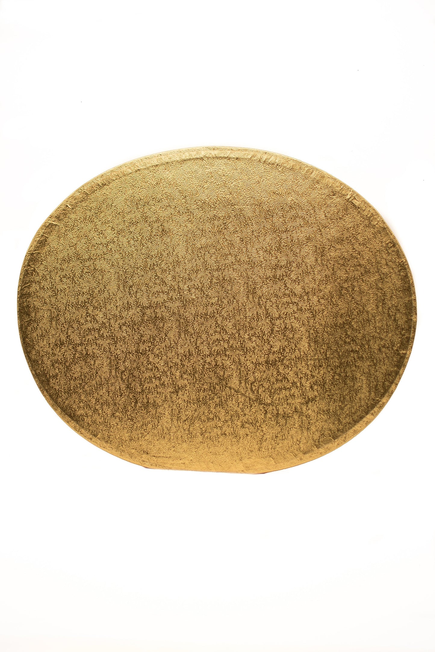 9" Gold Fern Oval Drum