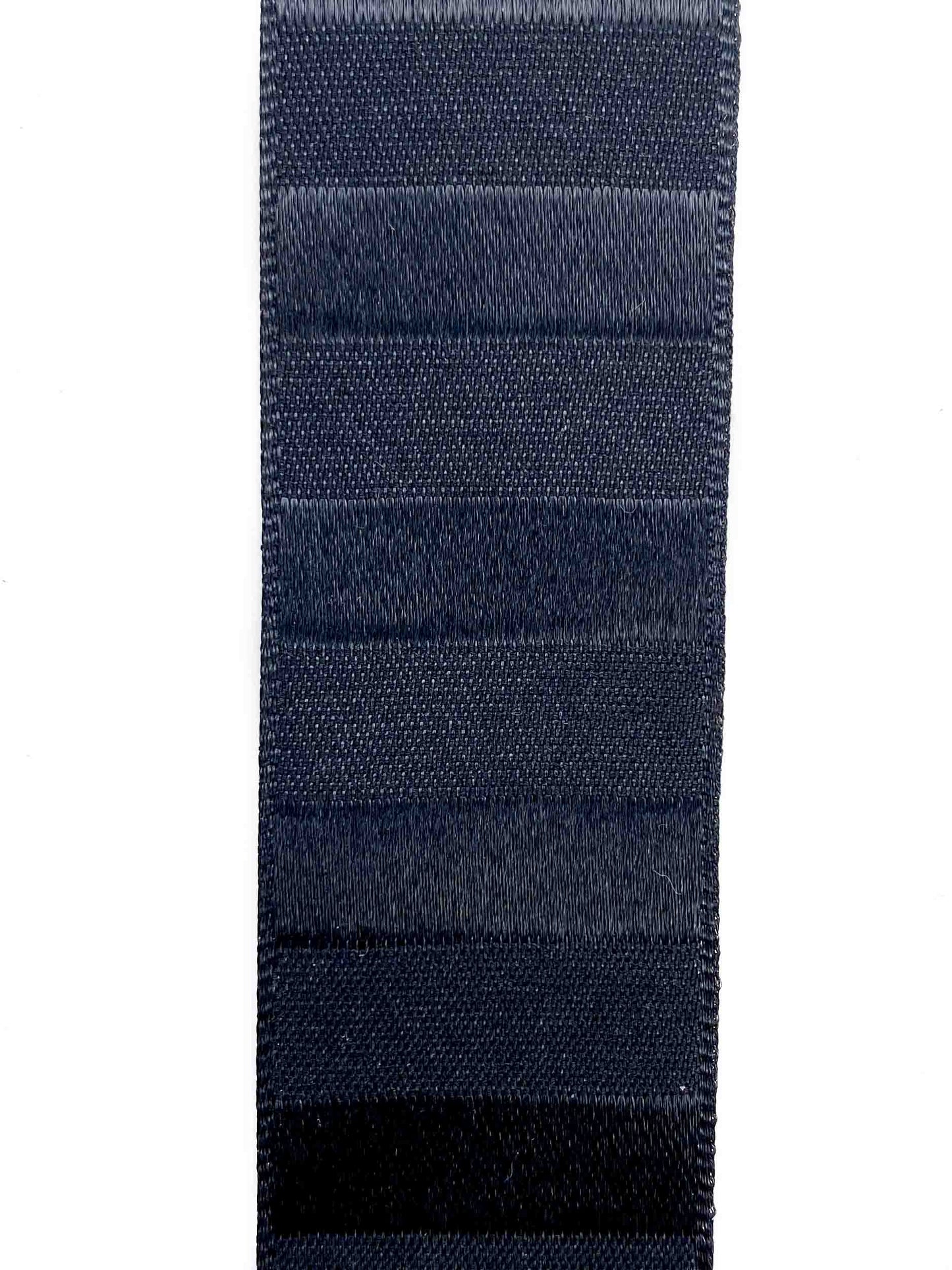 Black Satin Stripe - 25mm