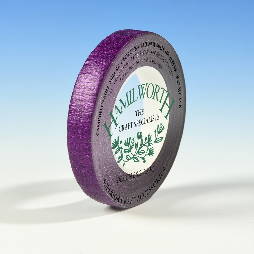 Hamilworth Purple Shimmer - 12mm x 27m