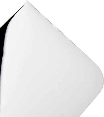 Plain Stainless Steel Side Scraper - Small