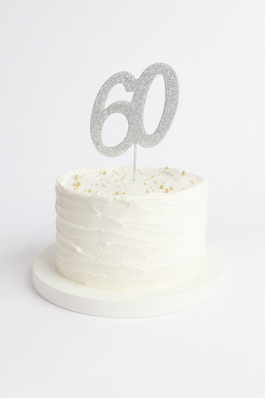 Silver Glitter Picks: Number 60