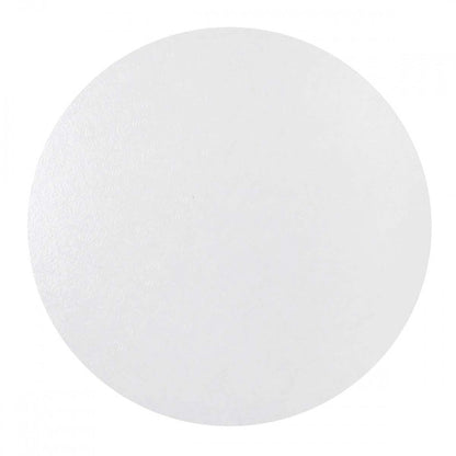 10” White Fern Round Cards