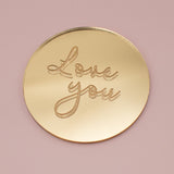 Gold Mirror Acrylic