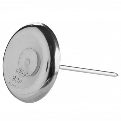Ateco #8 metal flower nail - flat indented
