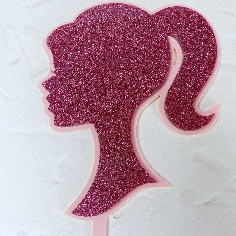 Barbie Head Topper