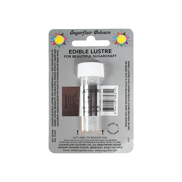 Sugarflair Edible Lustre - Platinum