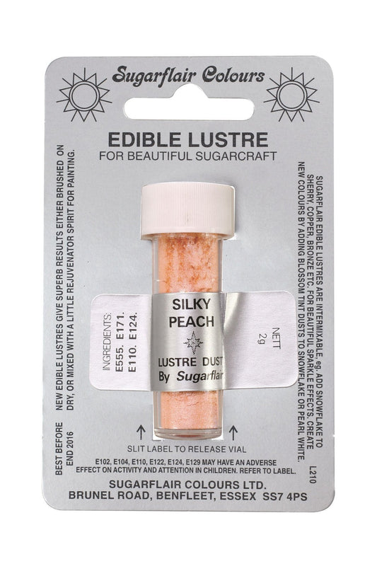 Sugarflair Edible Lustre Colour - Silky Peach