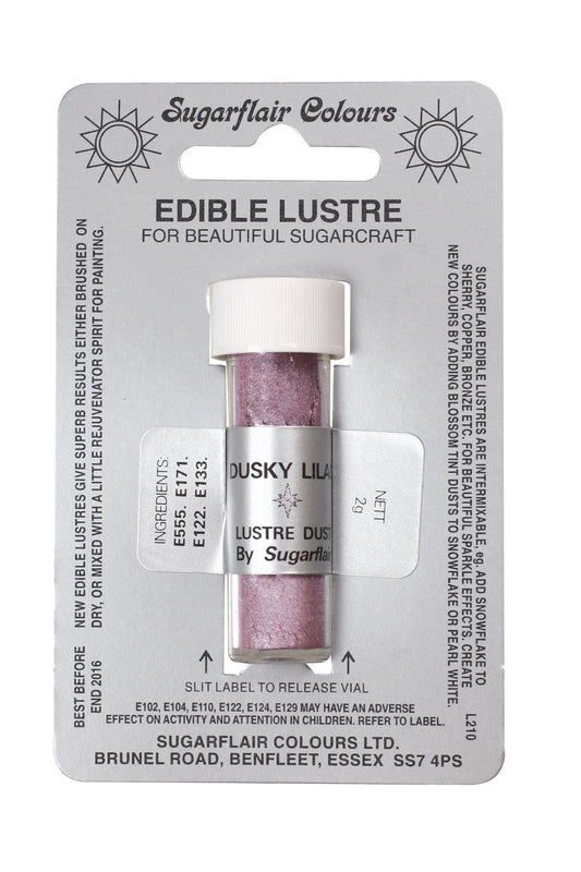 Sugarflair Edible Lustre Colour - Dusky Lilac