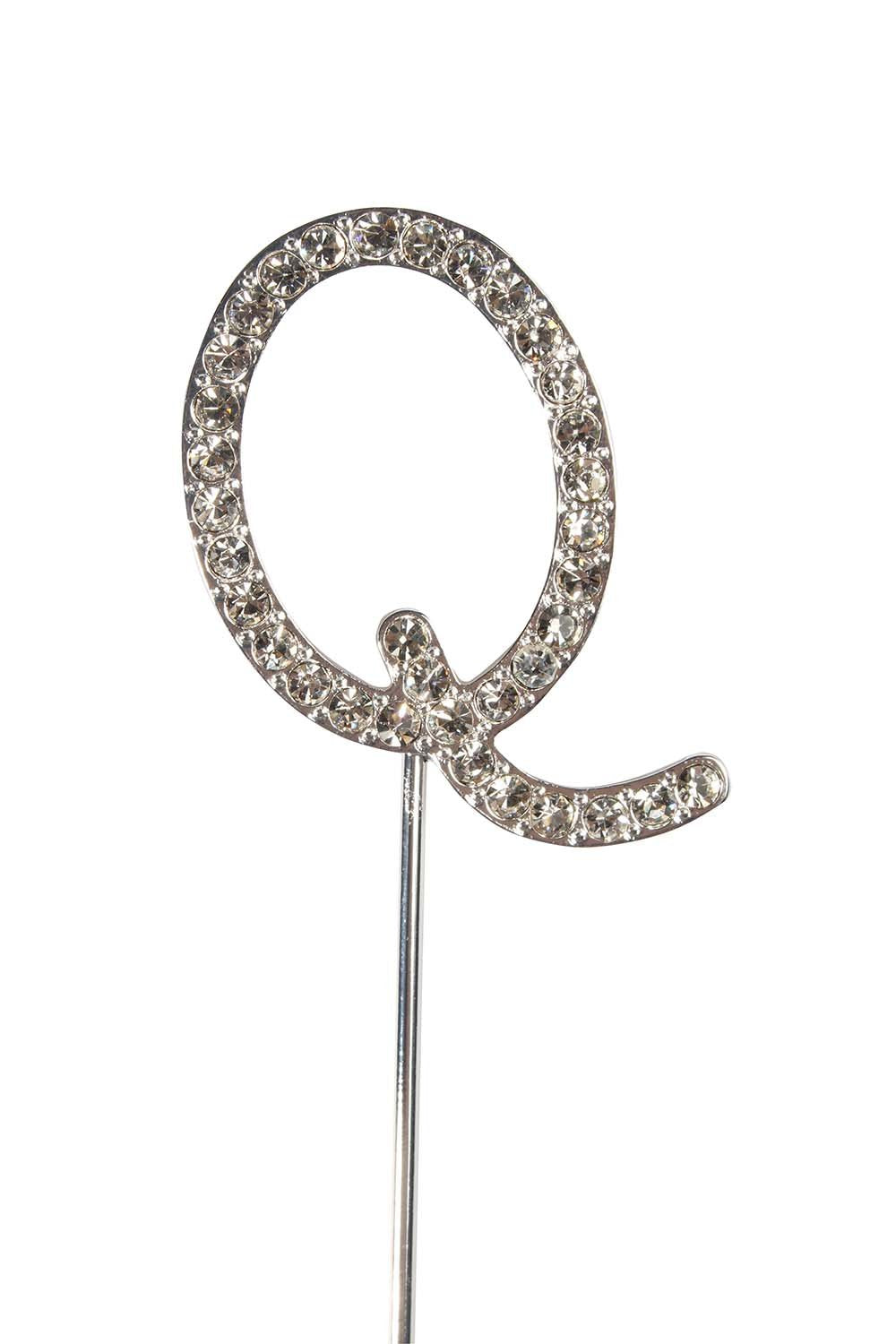 Diamante Letter Q