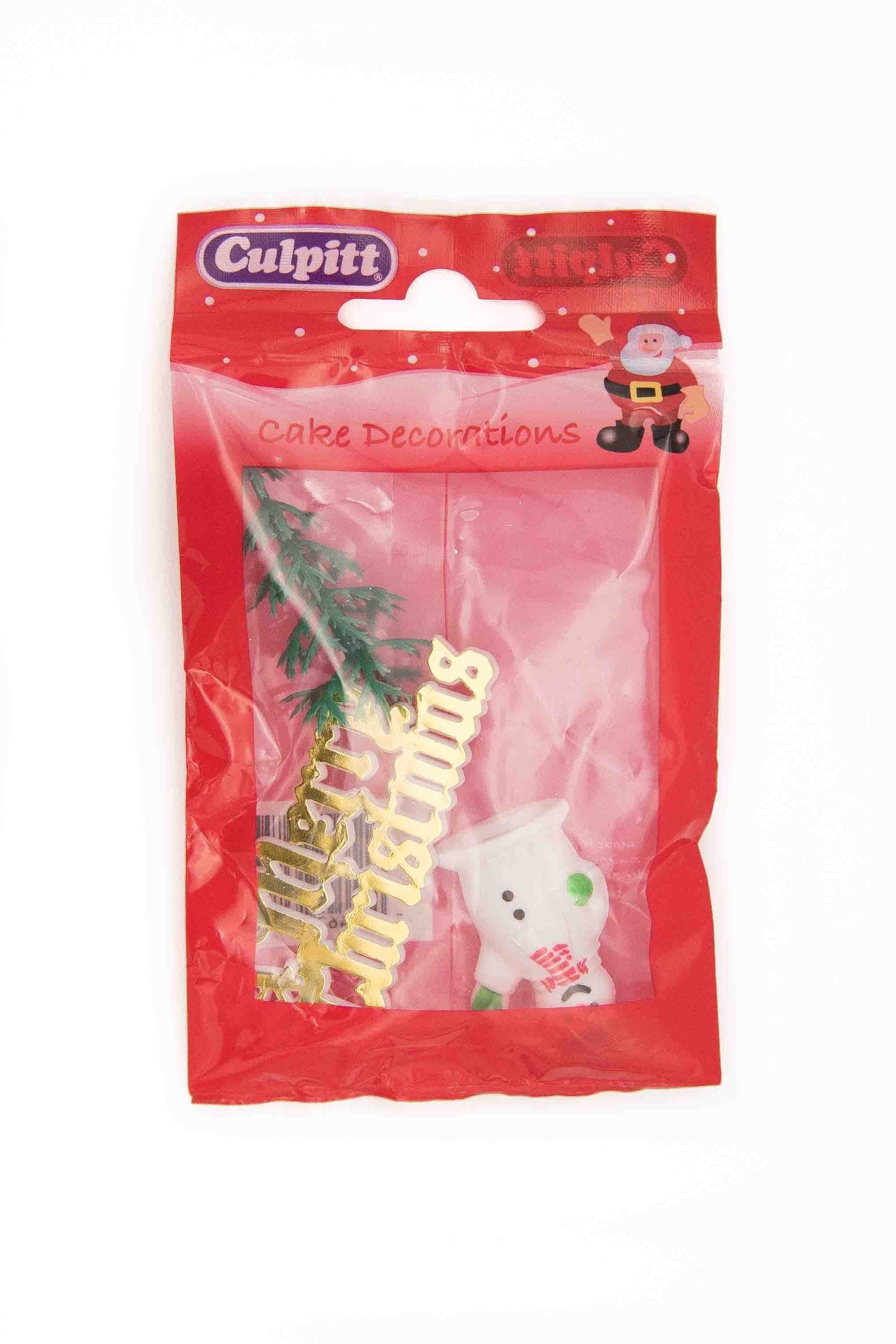 Snowman Merry Christmas Topper Set