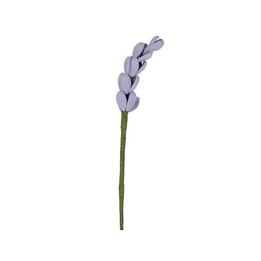 Gum Paste - Lavender Flower Spray - 140mm Inc Wire