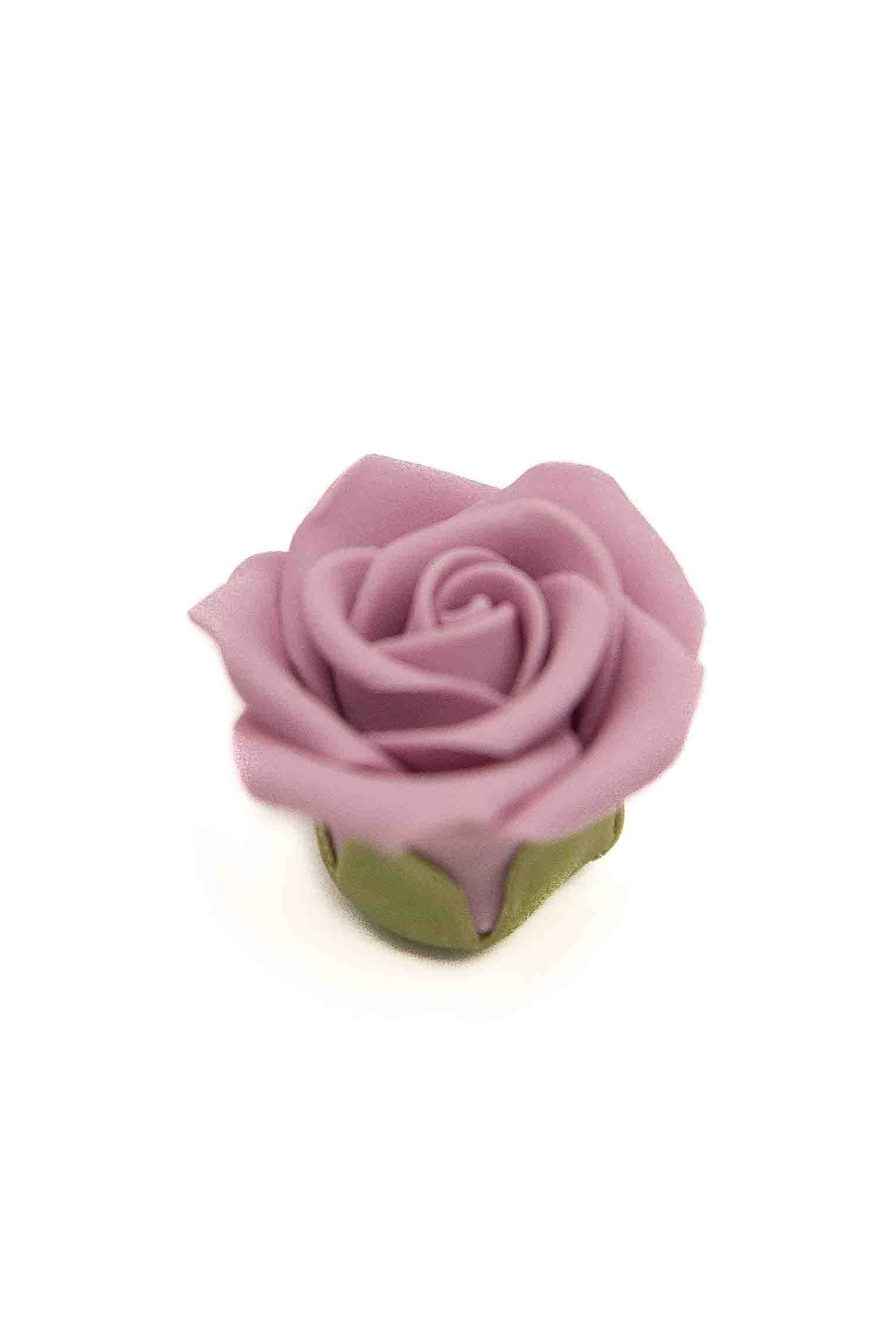 Small Lilac Rose with Calyx