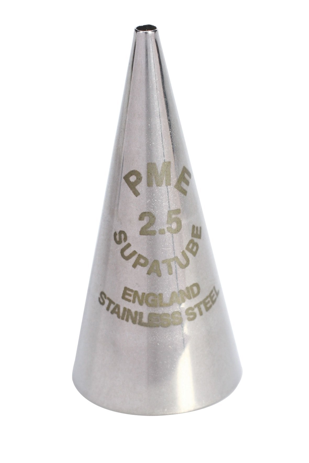 PME Supatubes Seamless Stainless Steel Icing Tube - ST2.5