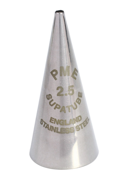 PME Supatubes Seamless Stainless Steel Icing Tube - ST2.5