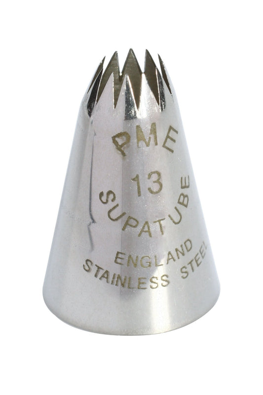PME Supatubes Seamless Stainless Steel Icing Tube - ST13