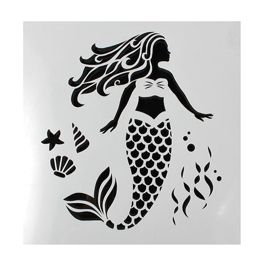Cake Star - Cake Stencil - Mermaid