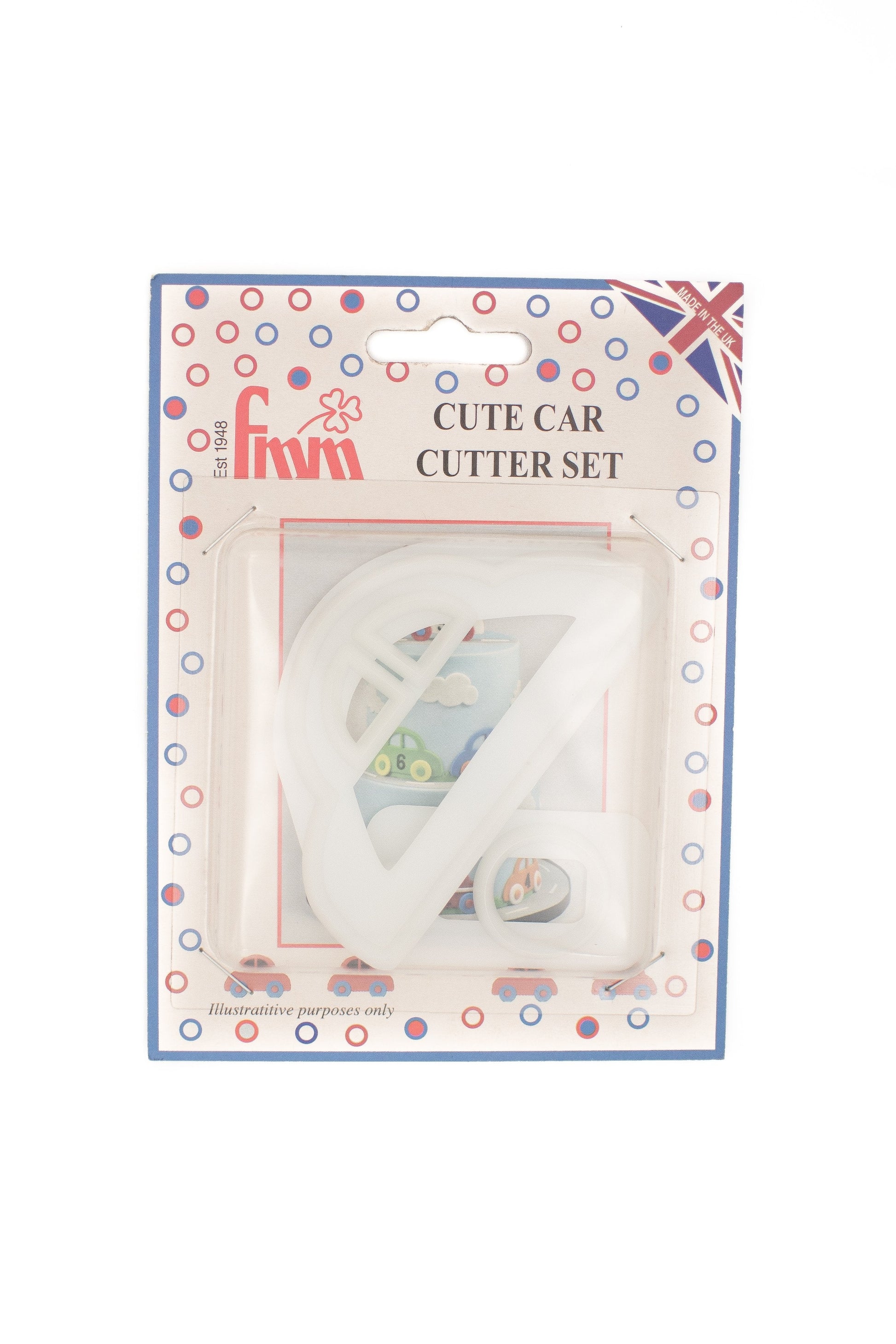 FMM Cute Car Cutter Set