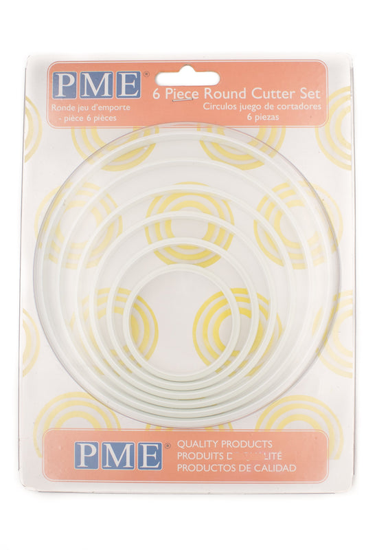PME 6 Piece Round Cutter Set