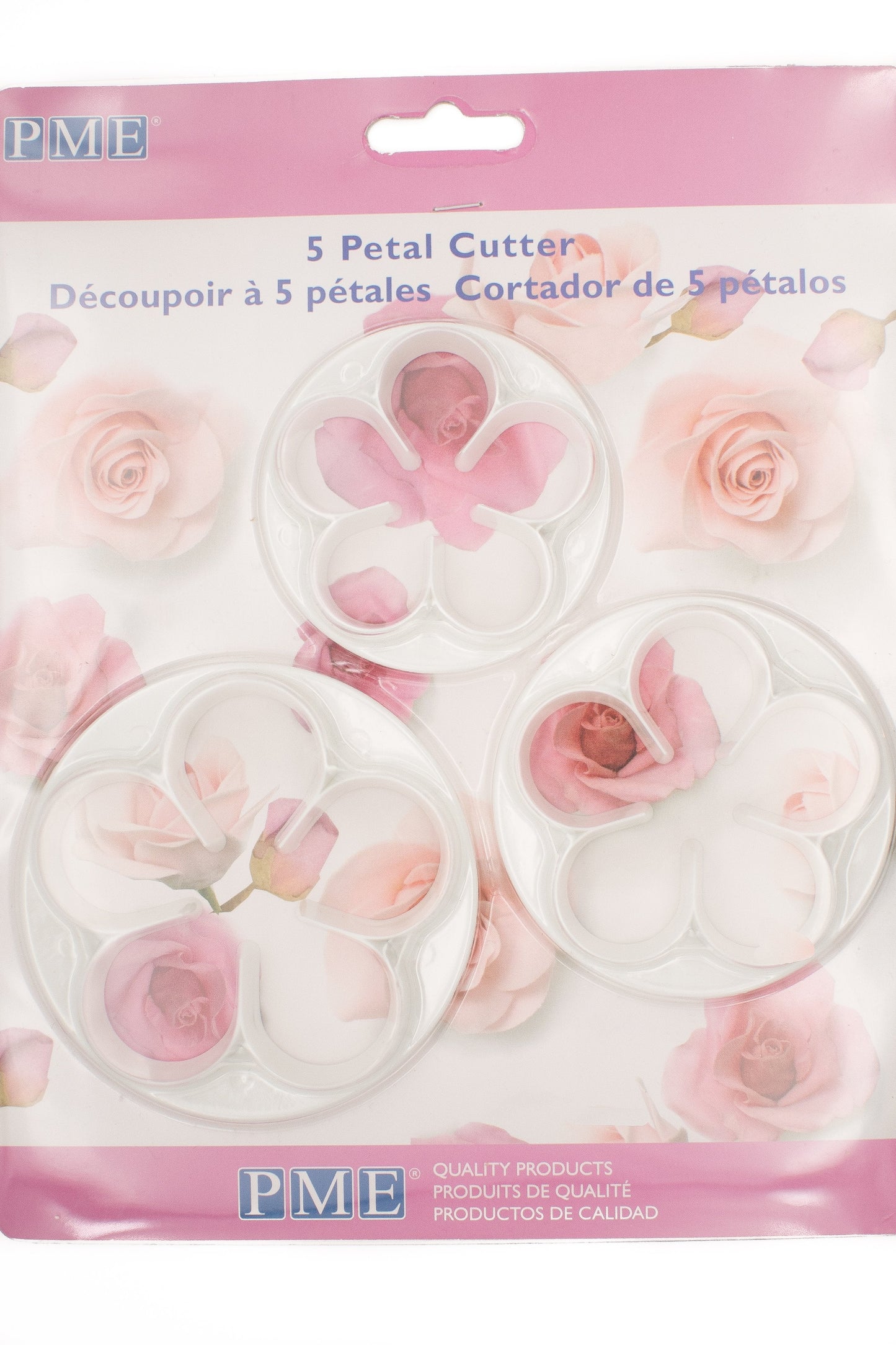 PME 5 Petal Cutter - 3 Cutter Set