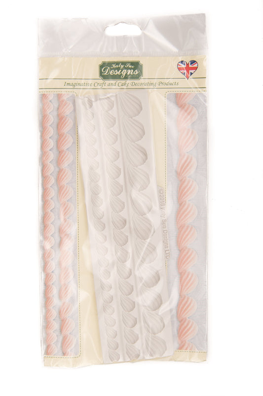 Katy Sue Piped Shell Borders