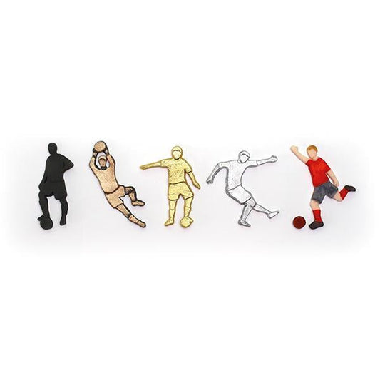 Katy Sue Footballer Silhouettes