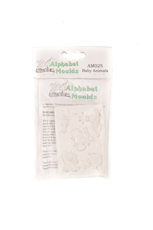 Alphabet Moulds - Baby Animals