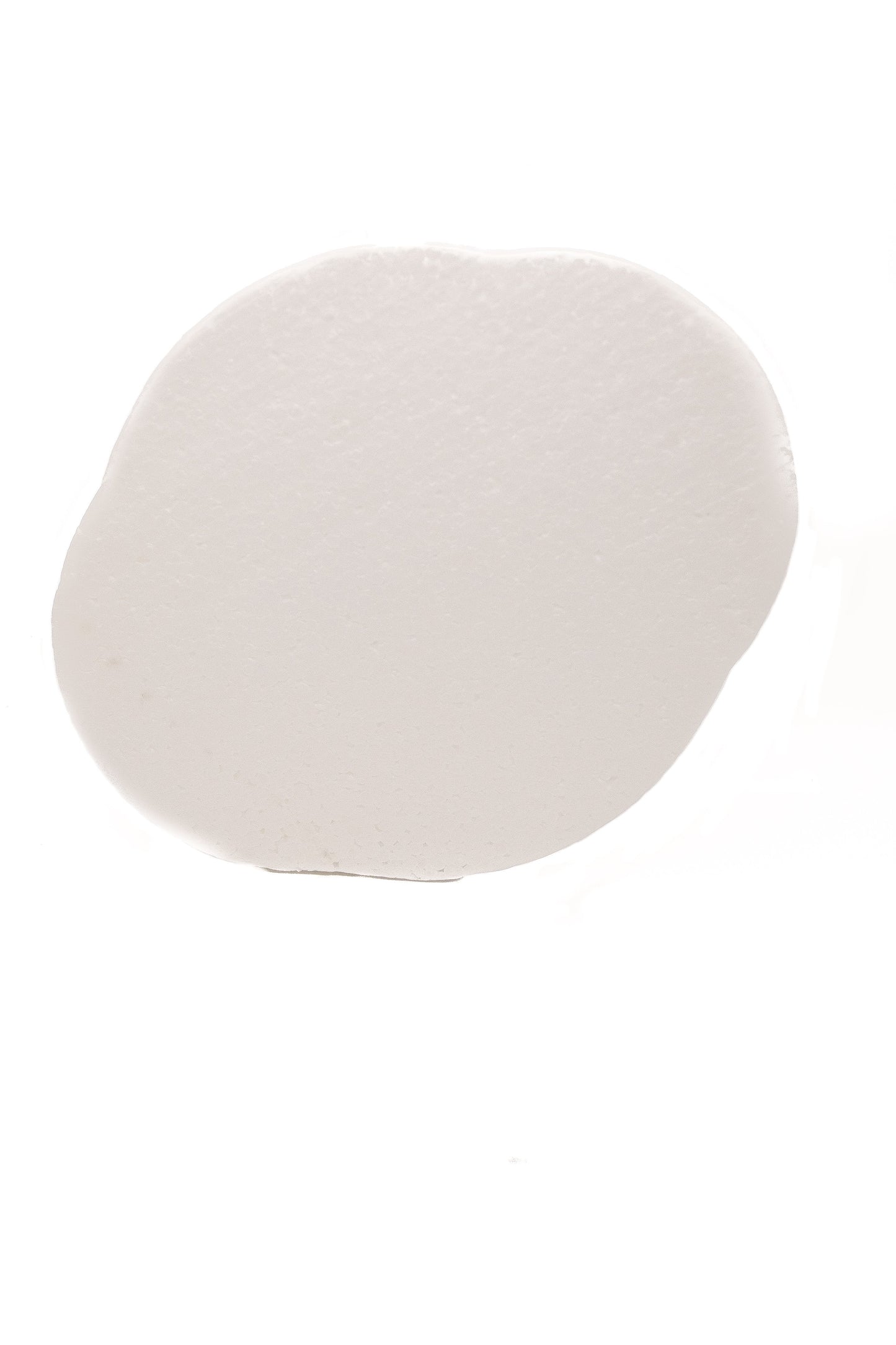 Cake Dummy - Bevelled - Indented Oval - 10" x 12" x 3"