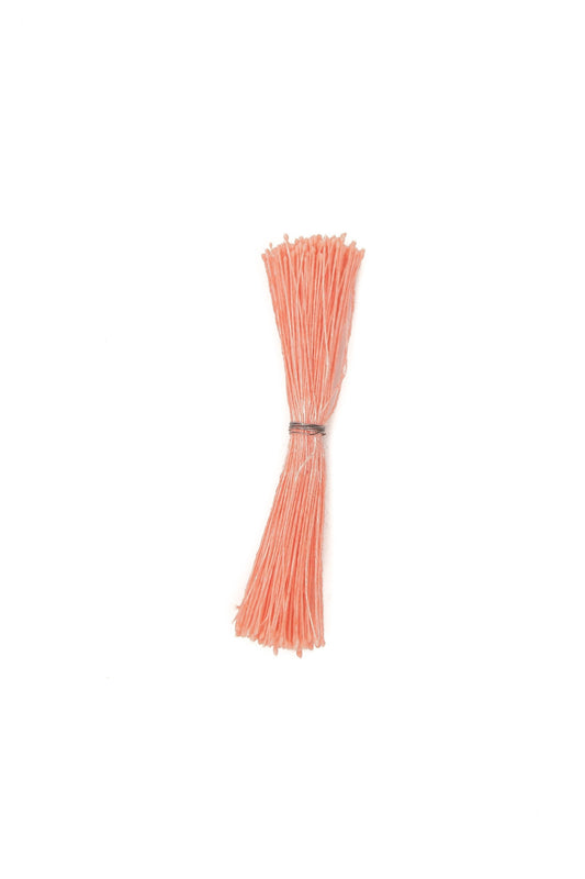 Extra Small Bright Peach Rounded-Head Stamens