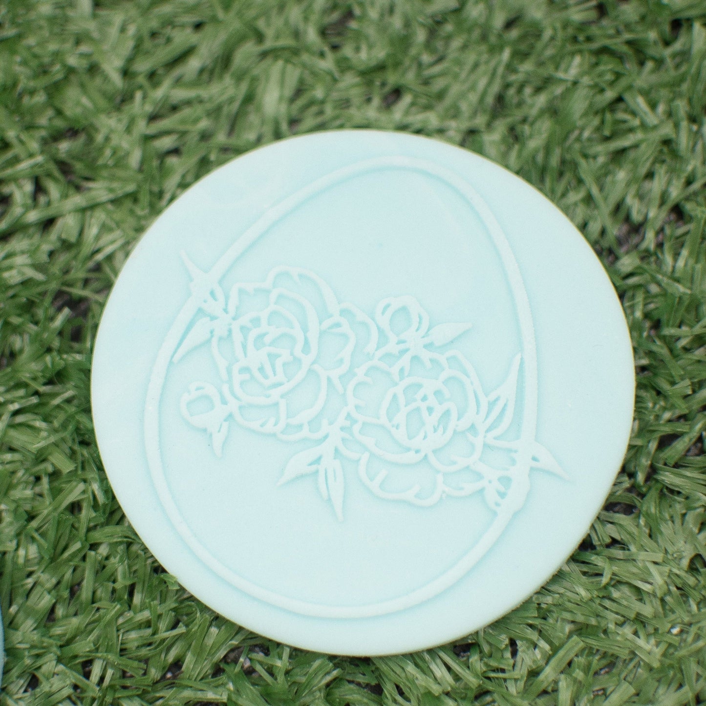 Reverse Embosser - Floral Egg