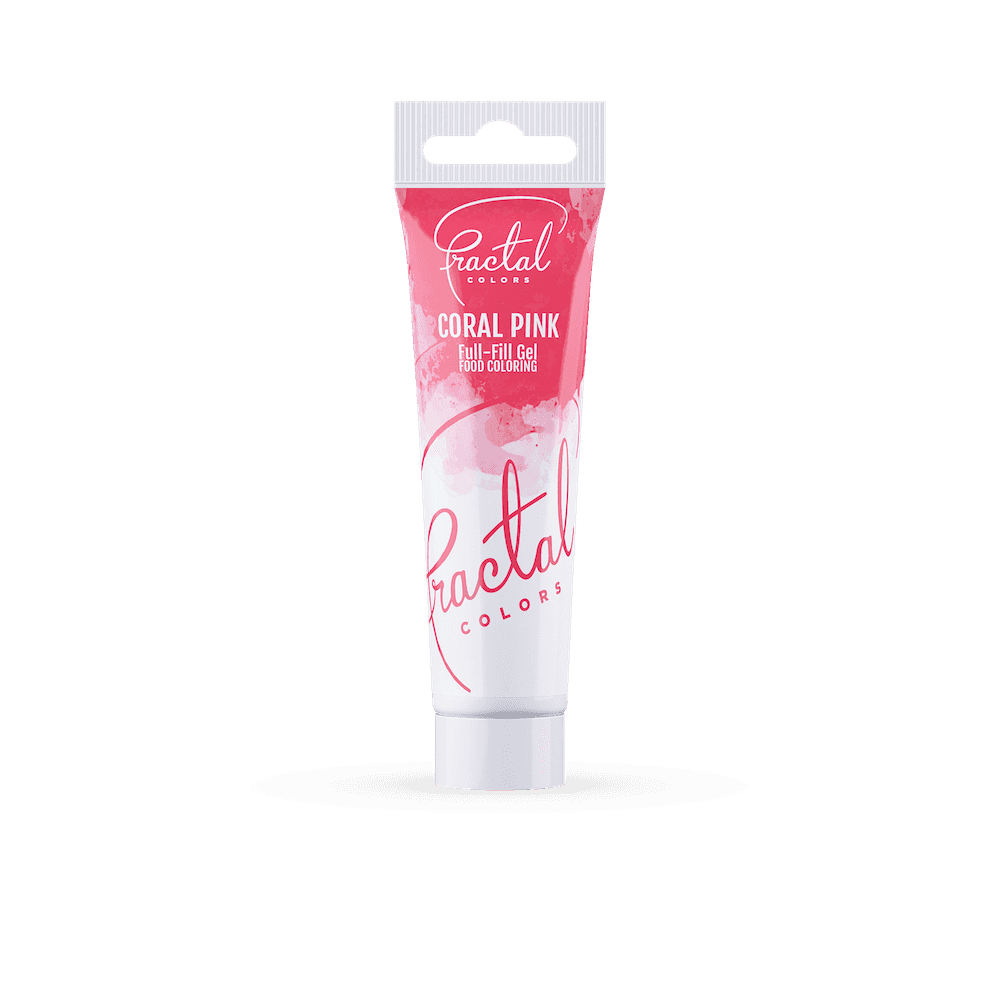 FRACTAL COLORS Skin Tone CORAL PINK Fullfill Gel Colouring 30g