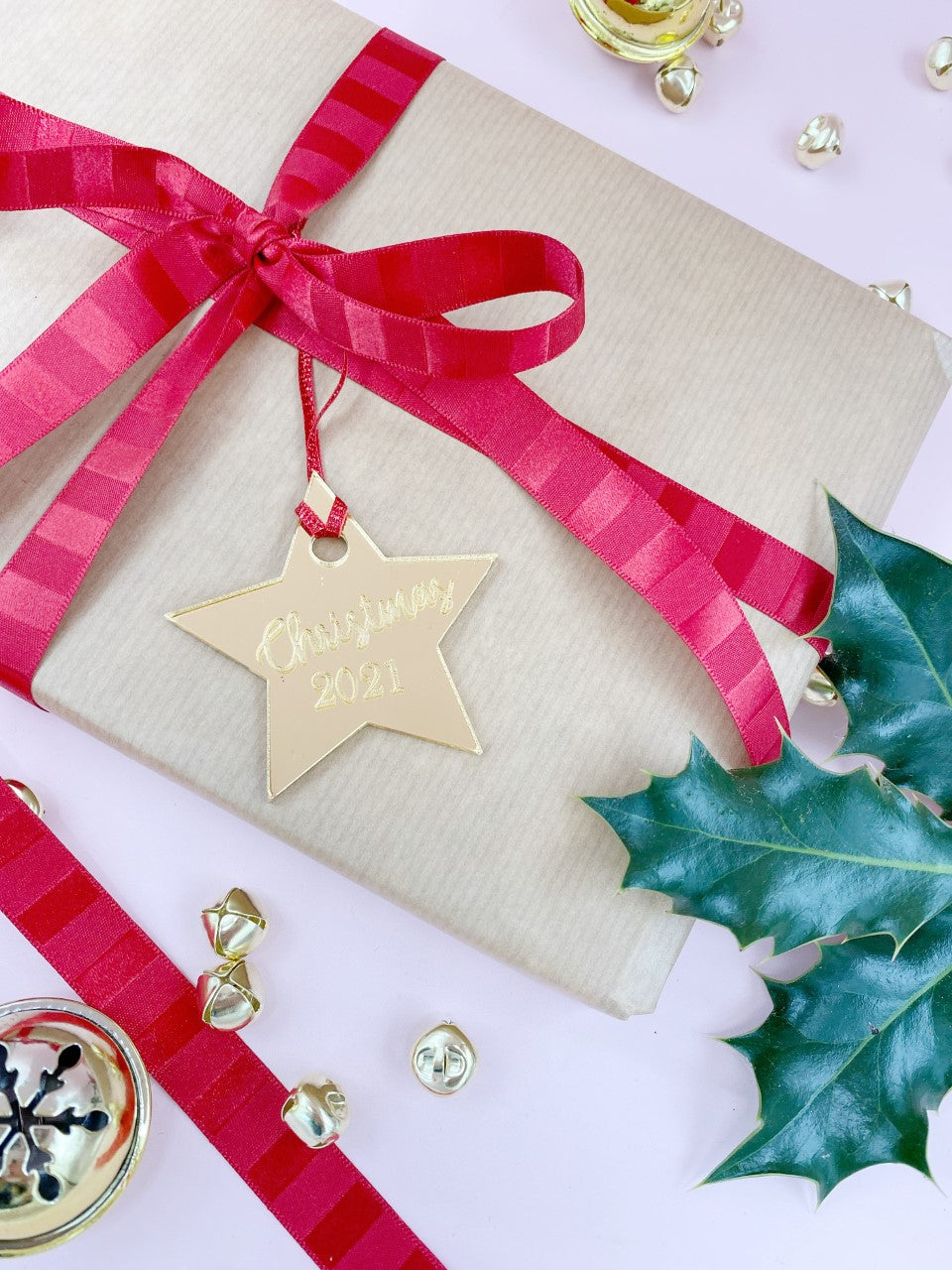 'Christmas 2024' Star Gift Tag