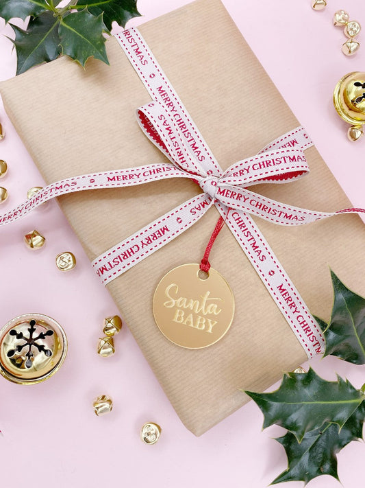 'Santa Baby' Gift Tag