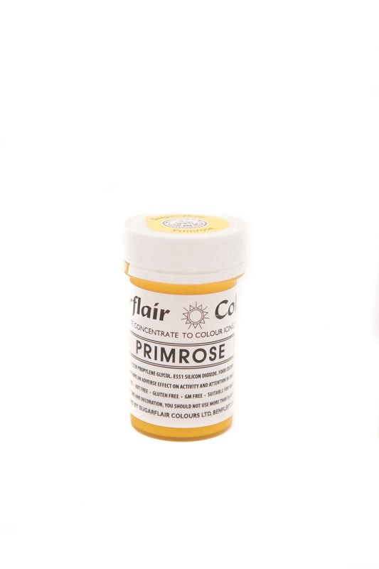 Sugarflair Primrose Yellow Tartranil Paste