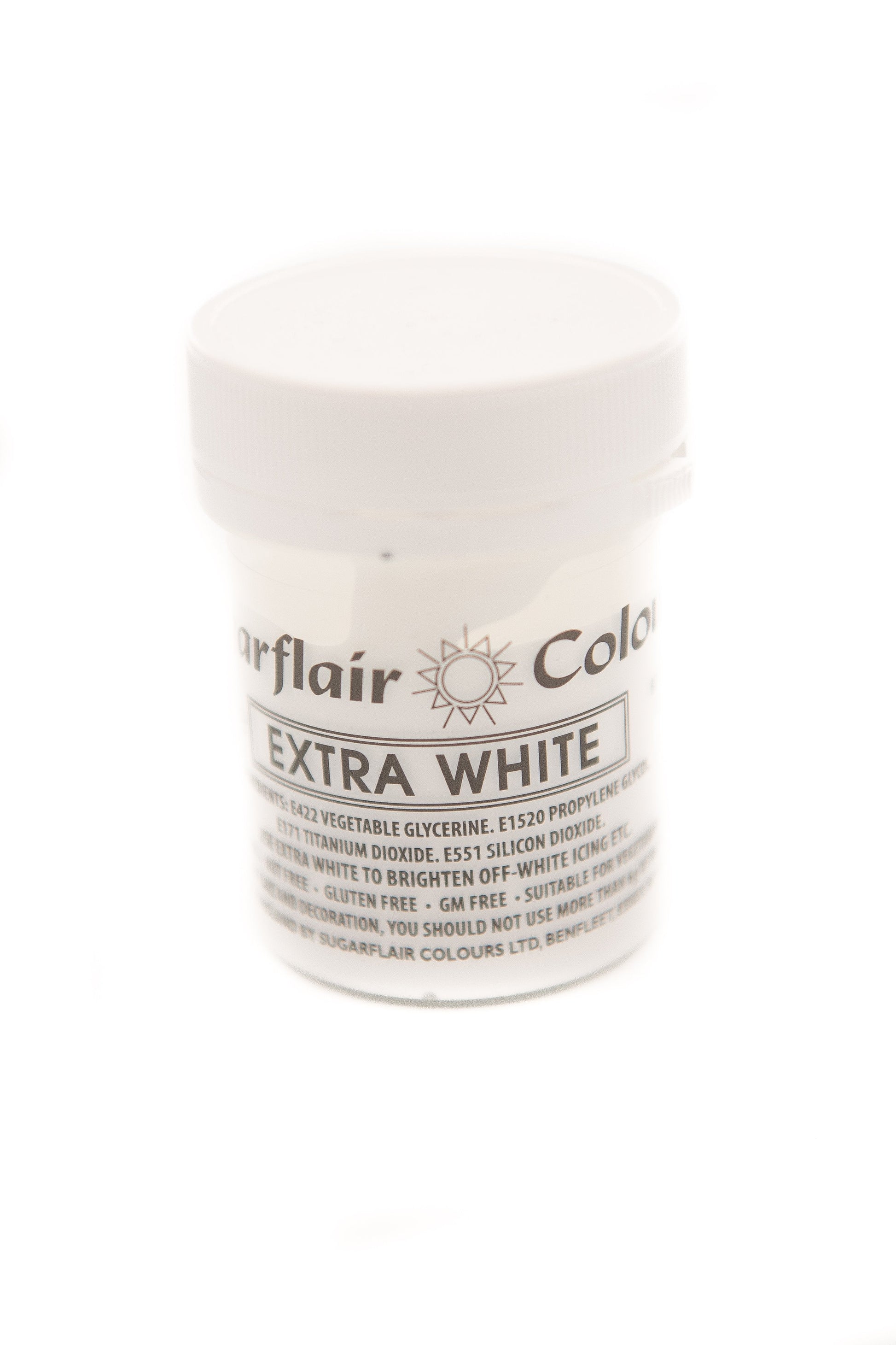 Sugarflair White Extra Paste Colour