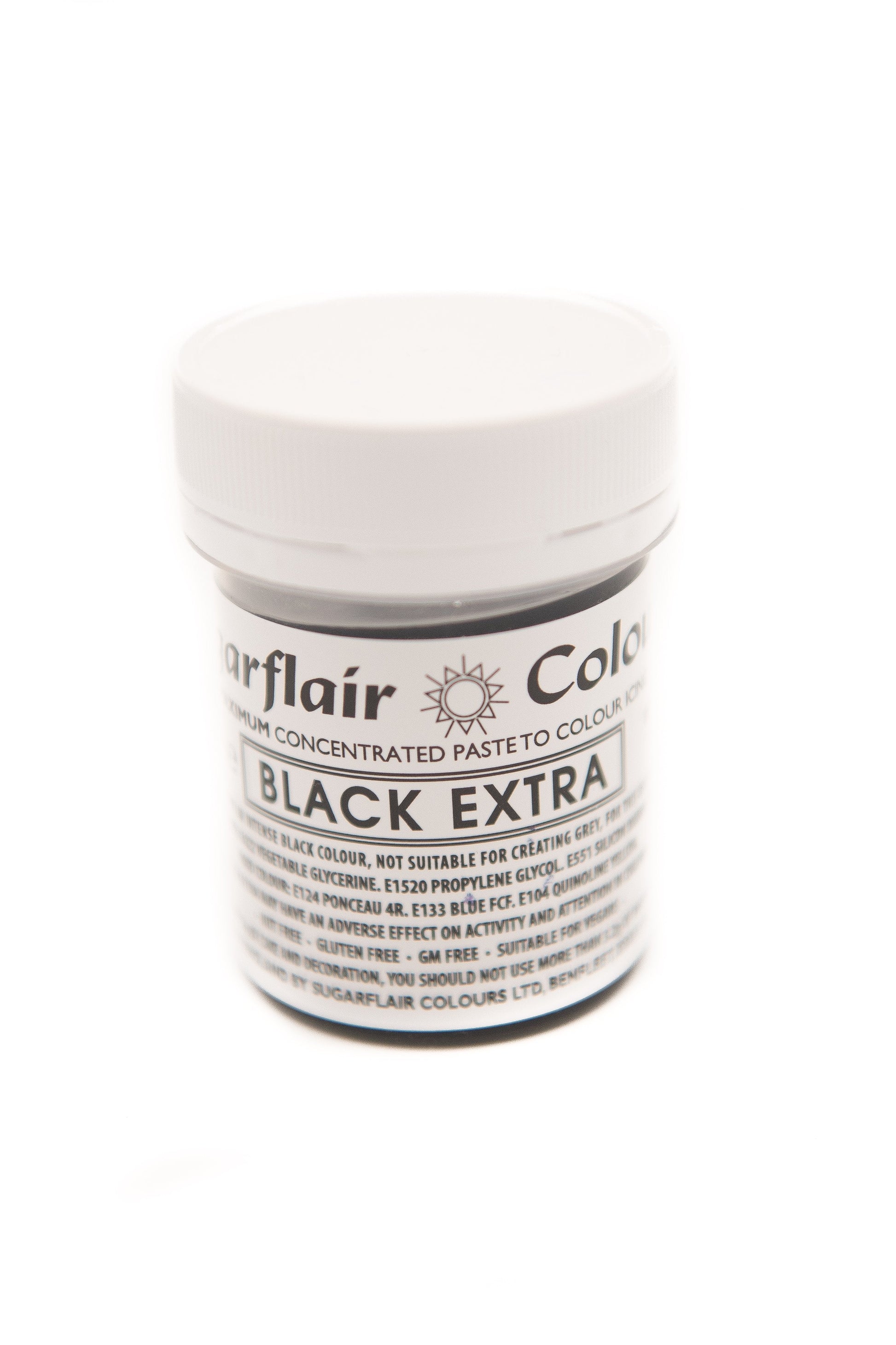 Sugarflair Black Extra Paste Colour