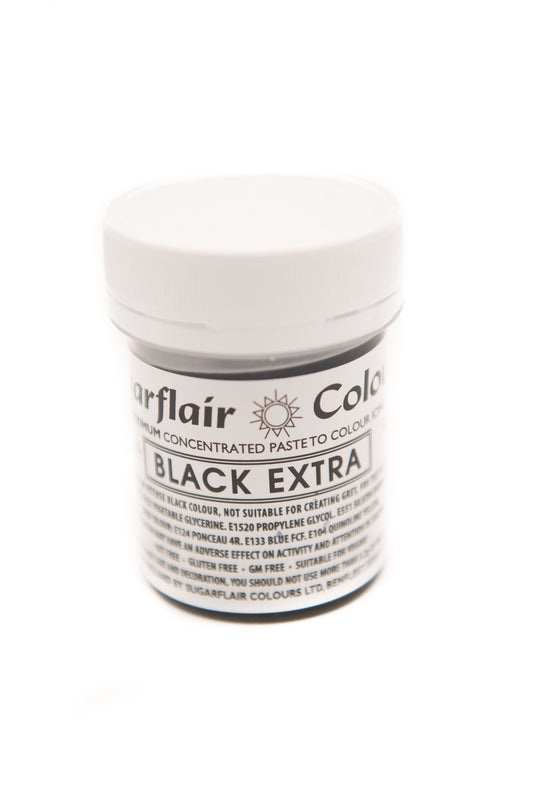 Sugarflair Black Extra Paste Colour
