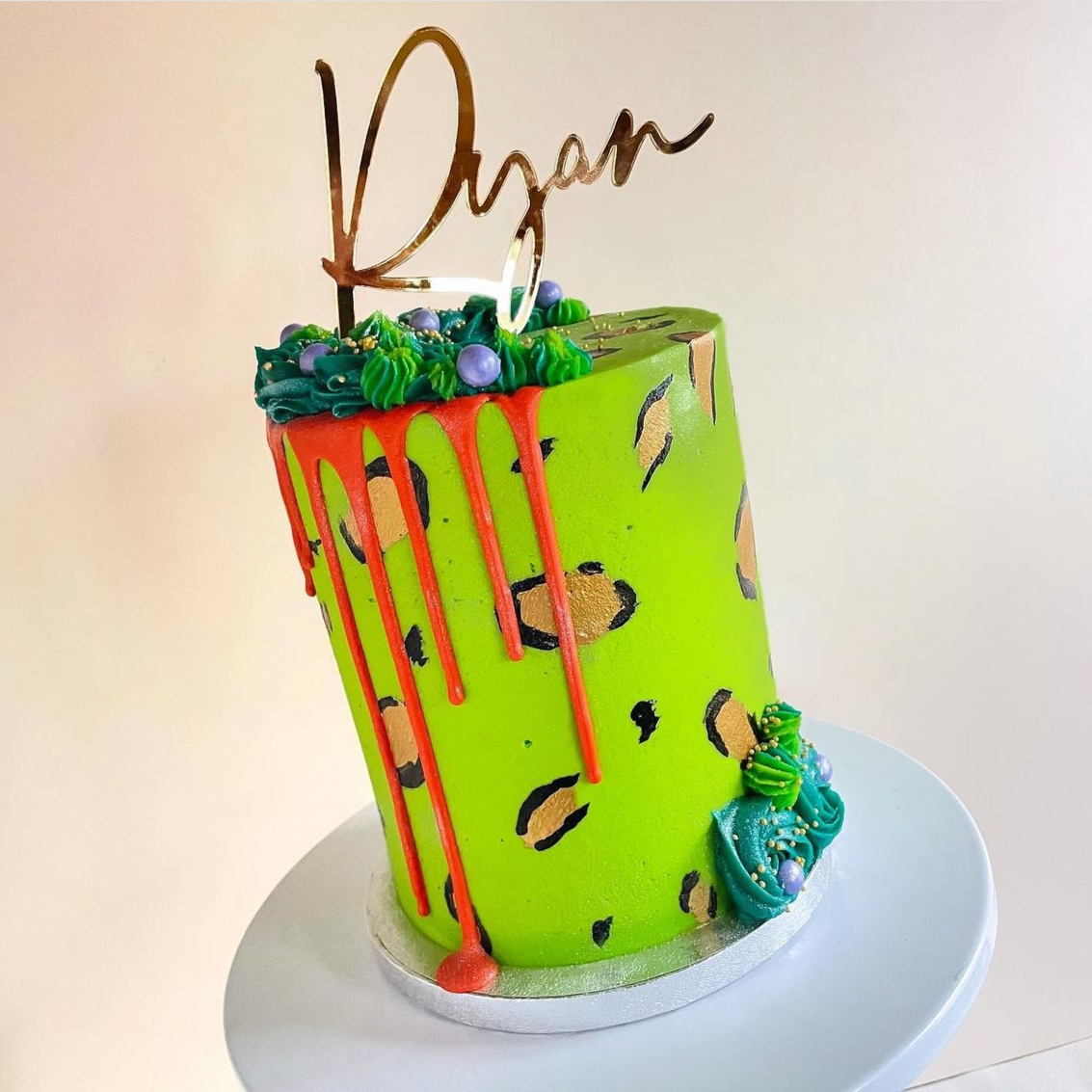 Single Layered - Personalised Name Topper