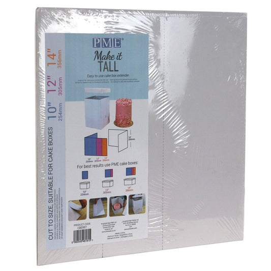 PME 'Make It Tall' Cake Box Extender (For 10", 12" & 14" Boxes)