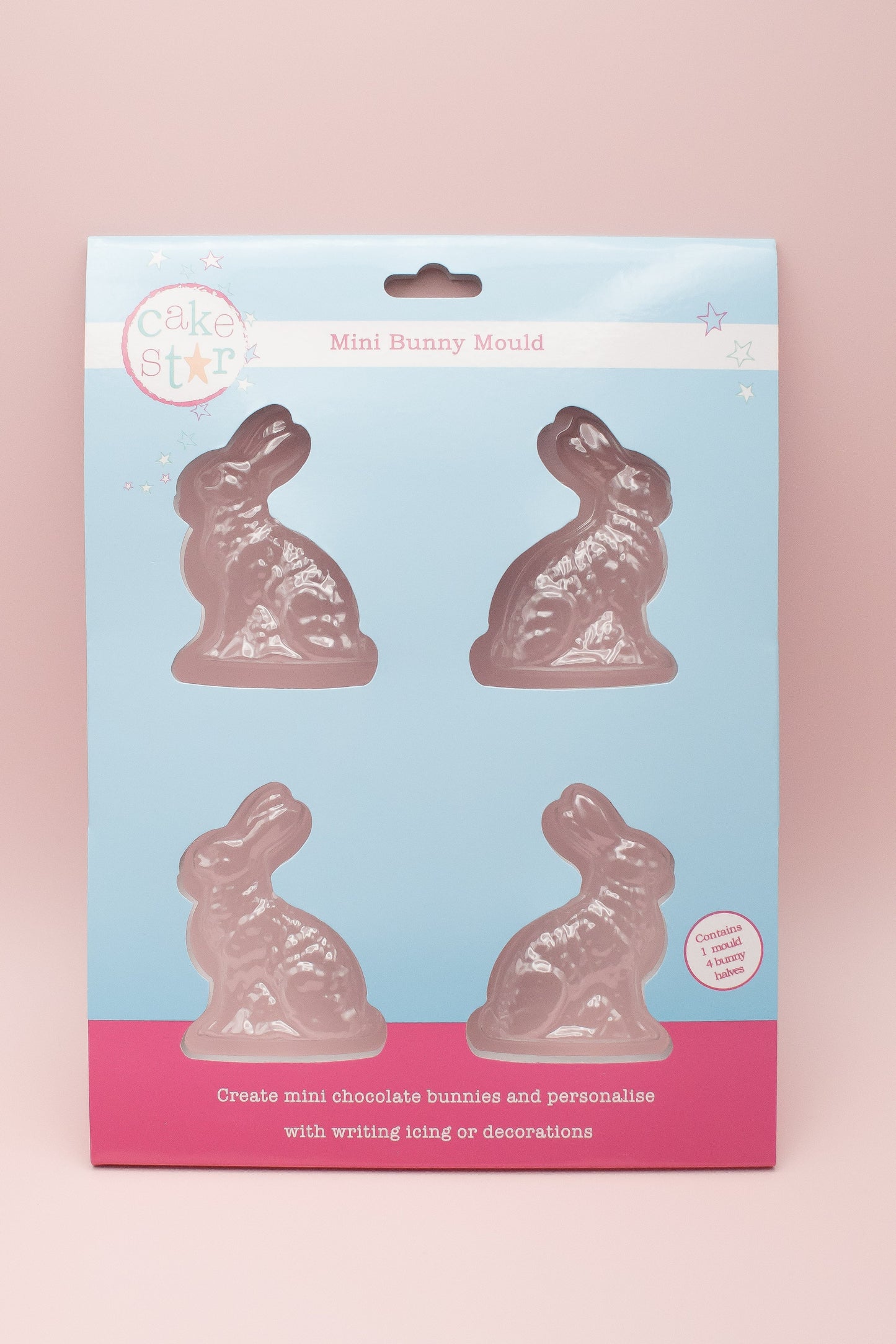 Cake Star Mini Bunny Chocolate Mould