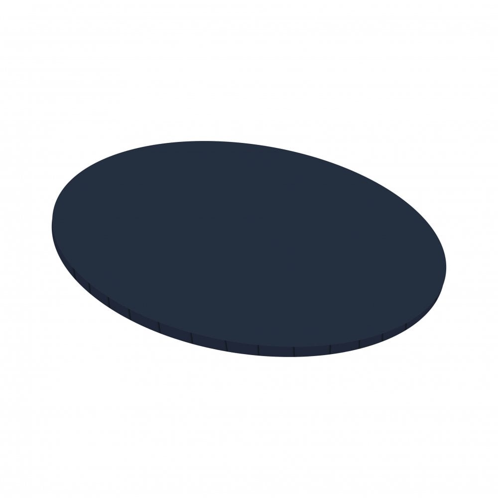 SIMPLY MAKING 5mm Round Navy Blue Masonite Board - 10"